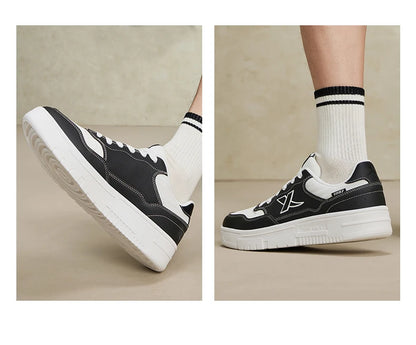 Xtep Skateboarding Shoes For Men 2024 Summer Wear-Resistant Skate Shoes Stability Soft Leisure Outdoor's Sneakers 876319310029