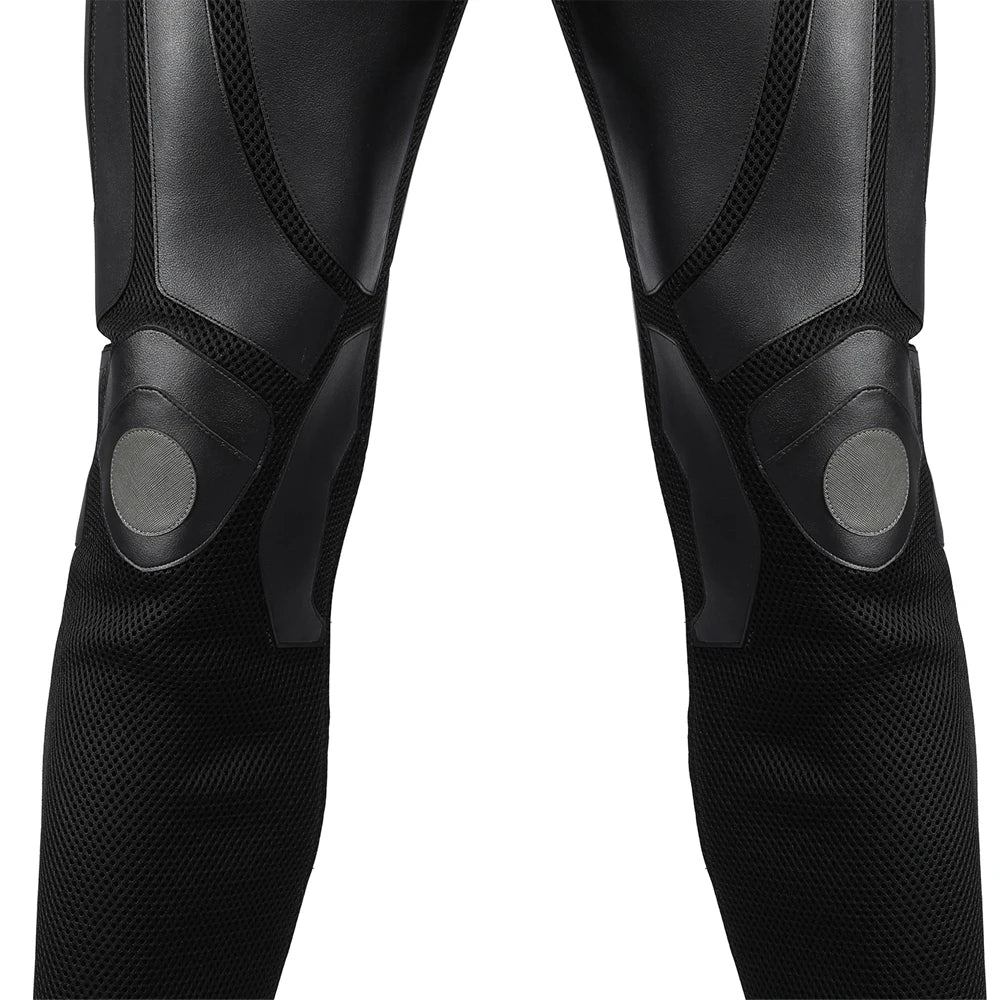 Superhero Bruce Wayne  High Quality Movie Dark Knight Bat Cosplay  Battle Costume Outfit Man Vest Cloak Mask Halloween Carnivl