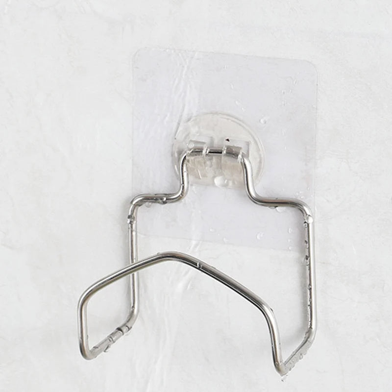 Houseeker Stainless Steel Drain Rack Suction Cup Cleaning Cloth Shelf Dish Drainer Sponge Holder Sink Kitchen Accessories