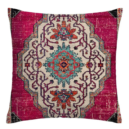 Moroccan ethnic cushion cover, short plush pillowcase 40x40 45x45 50x50 60x60, sofa decorative cushion cover, home decoration