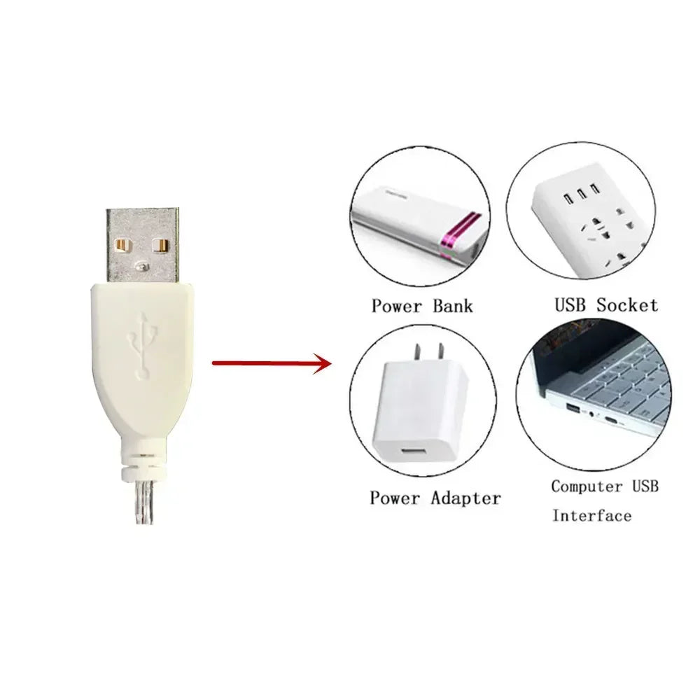 2025 30/50cm USB LED Meteor Shower Lights Falling Rain Drop Fairy String Light for Christmas Party Garden Holiday Decorations