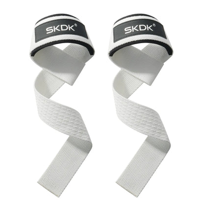 2Pcs Weightlifting Wrist Straps Strength Training Adjustable Non-slip Gym Booster Bands Fitness Lifting Support Sports Grip Band