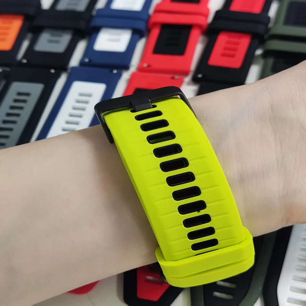 20mm/22mm Silicone Soft Strap For Garmin Active/Vivoactive 6 5/Venu 3 Sq/Forerunner 570 165 265 Band For Amazfit/HUAWEI Bracelet