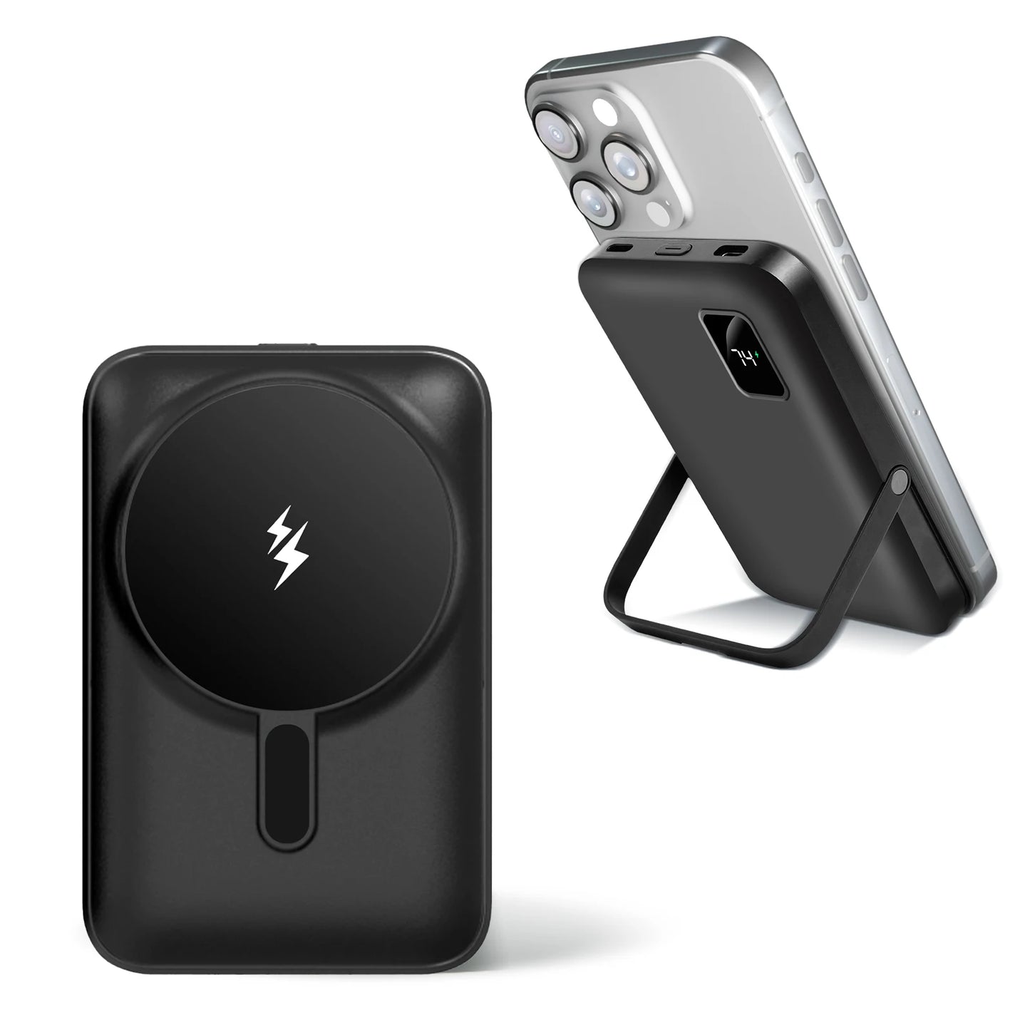 Magnetic Power Bank 10000mAh Wireless Charger 20W Fast Charging Portable External Battery Pack for iPhone 15/14/13/12 Series