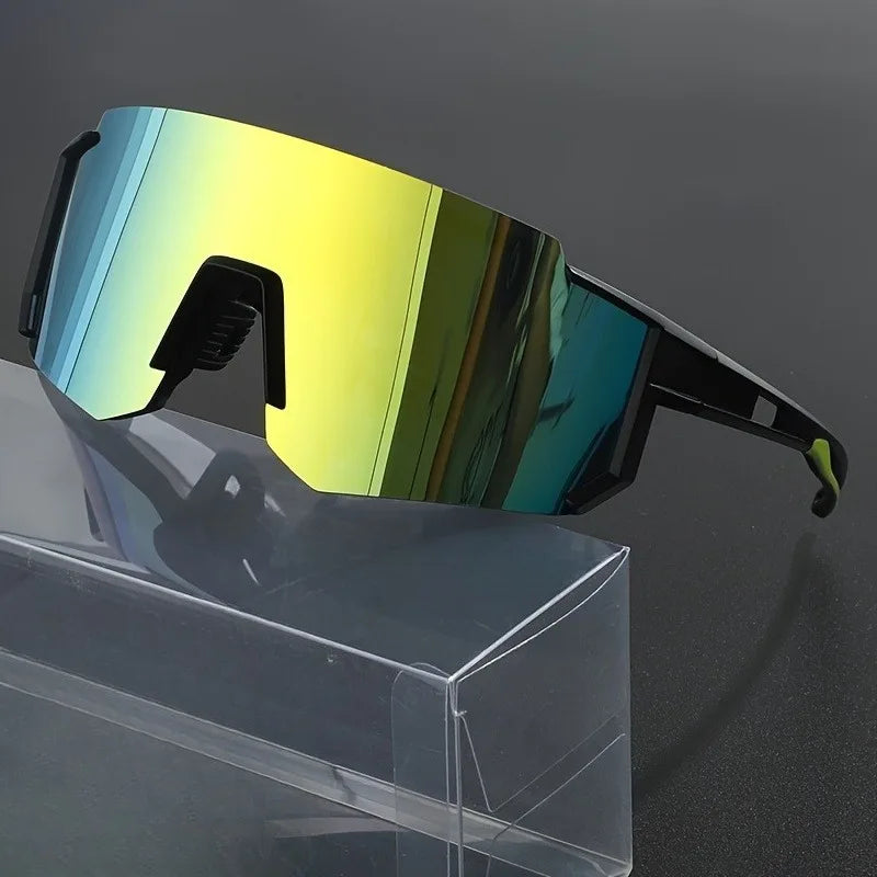 2pcs Unisex Sports Sunglasses Suitable for Daily Use, Camping, Cycling, Golf, Running, Mountaineering, Fishing, Beach Sports