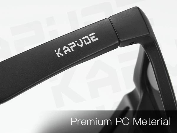 Kapvoe Men Polarized Sunglasses Fashion Cool Fishing Glasses Sliver Sports Cycling Bicycle Eyewear Bike UV400 MTB Road Driving