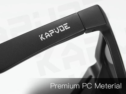 Kapvoe Men Polarized Sunglasses Fashion Cool Fishing Glasses Sliver Sports Cycling Bicycle Eyewear Bike UV400 MTB Road Driving