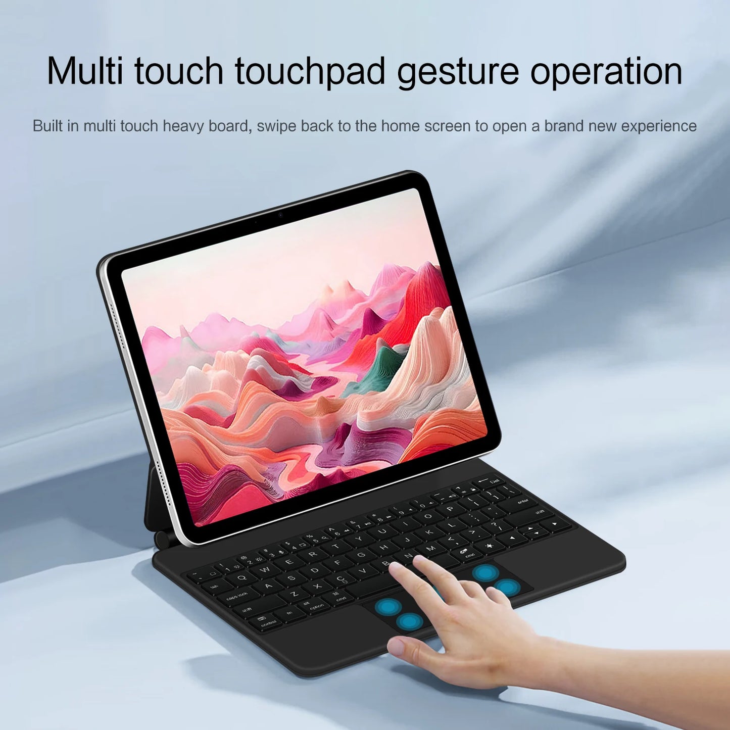Magic Keyboard For iPad Pro 11 12.9 M4 2024 6th 5th 4th 3rd 2022 2021 2020 2018 M2 Air 4 5 10.9 10th Wireless Smart Cover Case