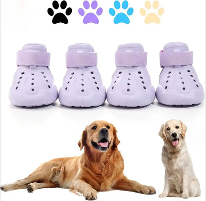 Reflective Waterproof Dog Boots – Anti-Slip Outdoor Shoe