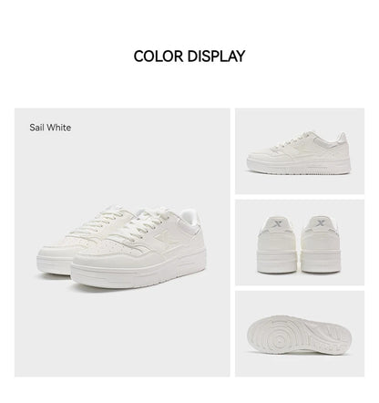 Xtep Skateboarding Shoes For Men 2024 Summer Wear-Resistant Skate Shoes Stability Soft Leisure Outdoor's Sneakers 876319310029