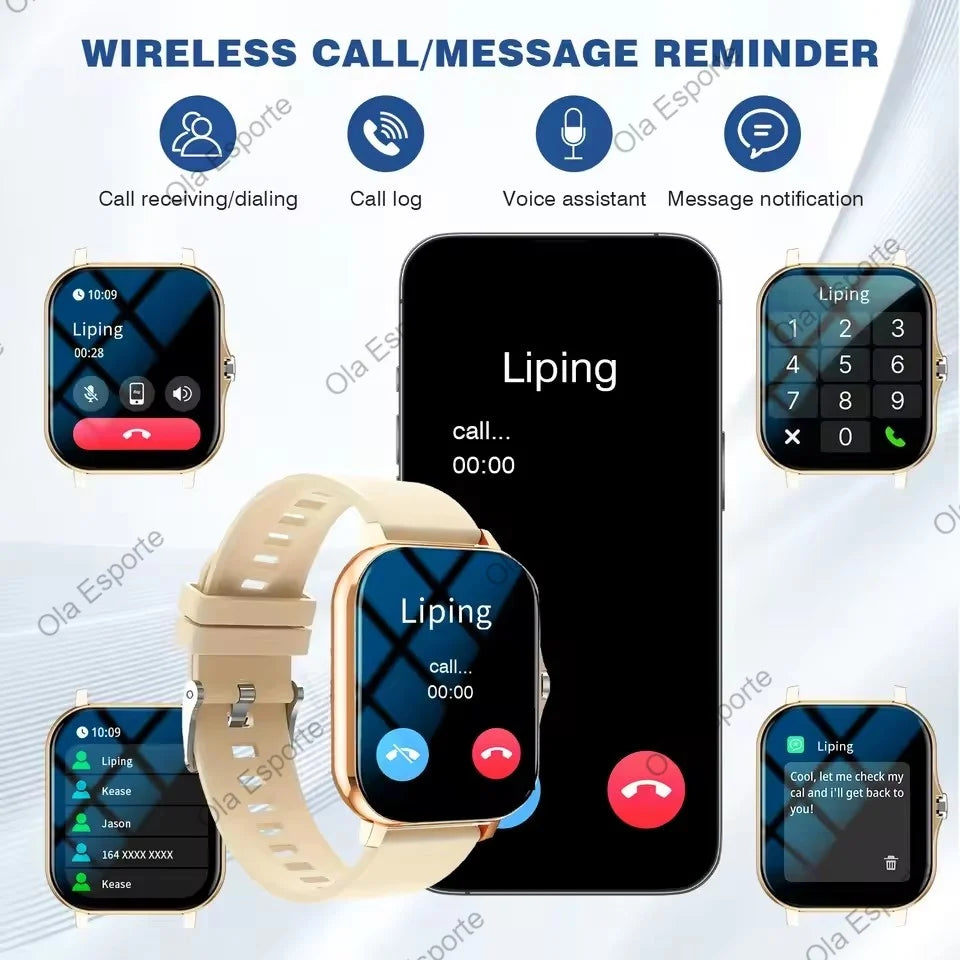 Y13 Smart Watch with Call Function Fitness Tracker Heart Rate Monitor Alarm Clock for Outdoor Sports Monitoring Smart Bracelet