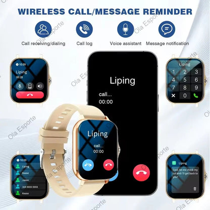 Y13 Smart Watch with Call Function Fitness Tracker Heart Rate Monitor Alarm Clock for Outdoor Sports Monitoring Smart Bracelet