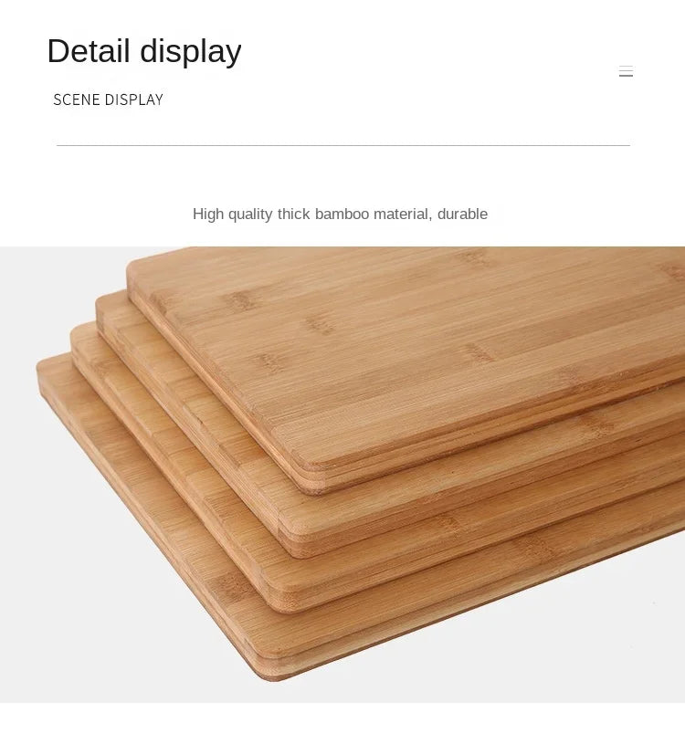 Large Bamboo Cutting Board – Double-Sided & Durable