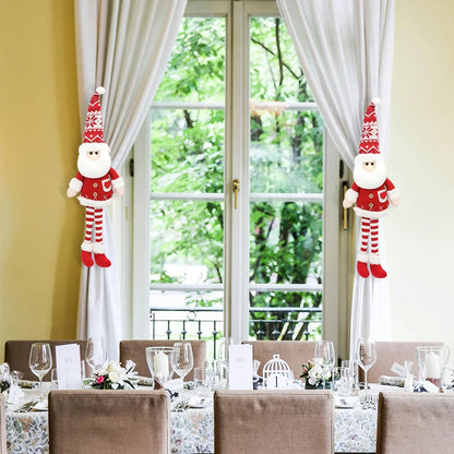 Christmas Dolls Santa Claus Snowman Elk Long Legs Doll Merry Christmas Decoration For Home Xmas Gift Happy New Year 2025 Navidad