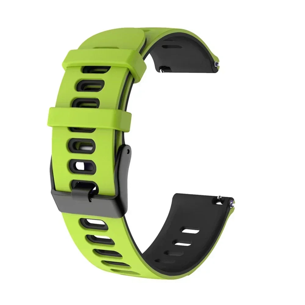 20mm/22mm Silicone Soft Strap For Garmin Active/Vivoactive 6 5/Venu 3 Sq/Forerunner 570 165 265 Band For Amazfit/HUAWEI Bracelet