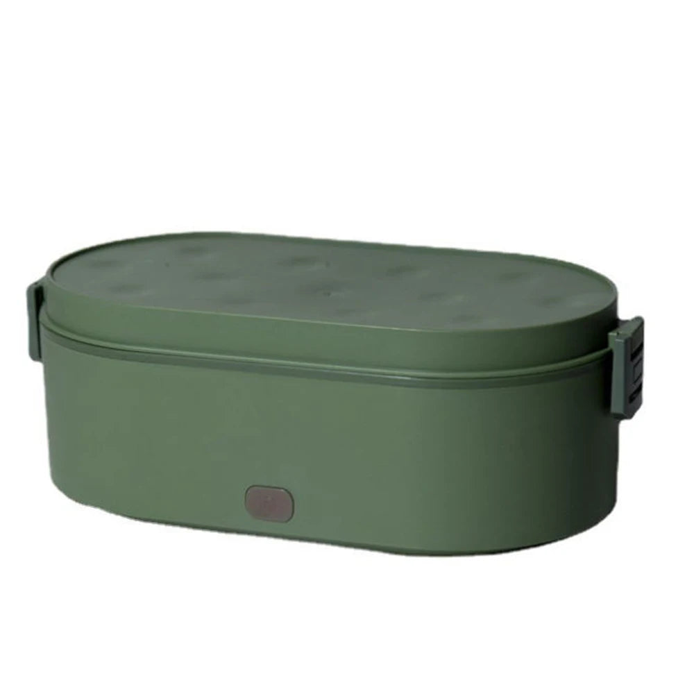 Portable USB Rechargeable Electric Lunch Box – Fast Heating & Leakproof Food Warmer
