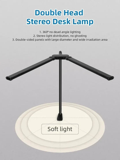 Double Single Head Led Clip Desk Lamp Dimmable Computer Table Lamps Monitor Light Architect Table Lamp for Office Reading Lights