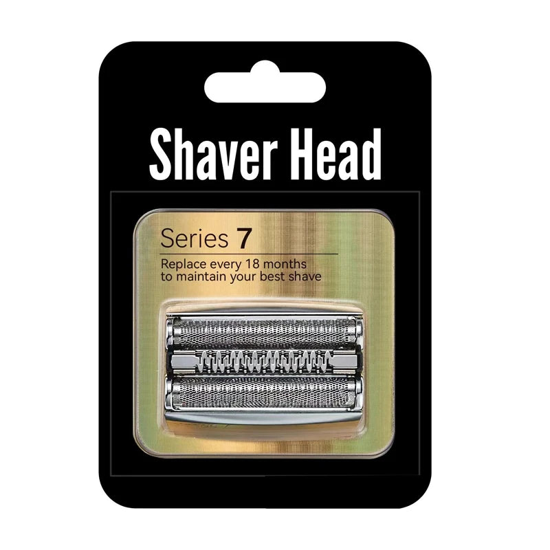 Electric Beard Shaving Replacement for Braun Razor Blade Series 7 70S 790cc 720 720s 740 Foil Shaver Head Cutter Head Mesh Cover
