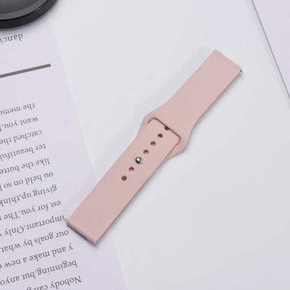 20mm 22mm strap For Samsung Galaxy watch 5 pro/6/4/Classic/Active 2/Gear S3 frontier silicone bracelet Huawei GT 2/2e/3 pro band