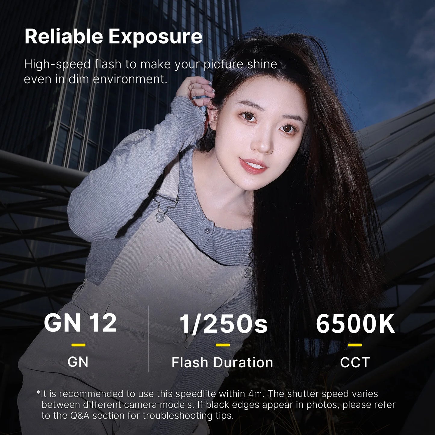 Ulanzi F12 Mini Camera Flash Speedlite GN12 6500K Standard Hot Shoe Mount for Sony Canon Nikon Panasonic Olympus DSLR Camera