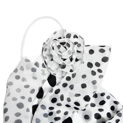 JULISSA MO Sexy Backless  Print Dots Flower Women Maxi Dress Spaghetti Strap Evening Dress Autumn Skinny Elegant Party Clubwear