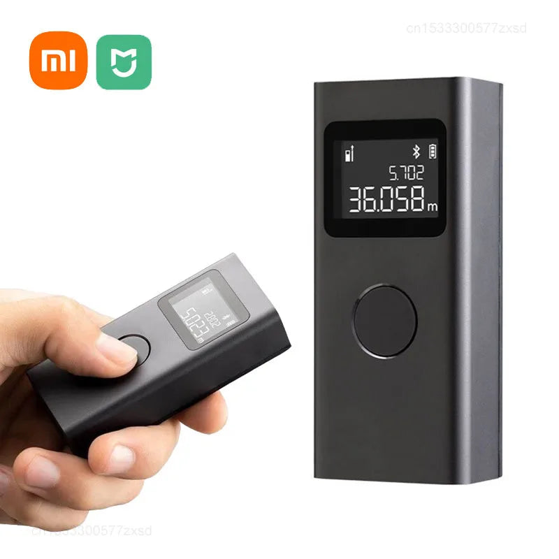 Xiaomi Mijia Smart Laser Range Finder Tape Measure Work with Mi Home APP Laser Rangefinder Distance Meter Digital Device Tools
