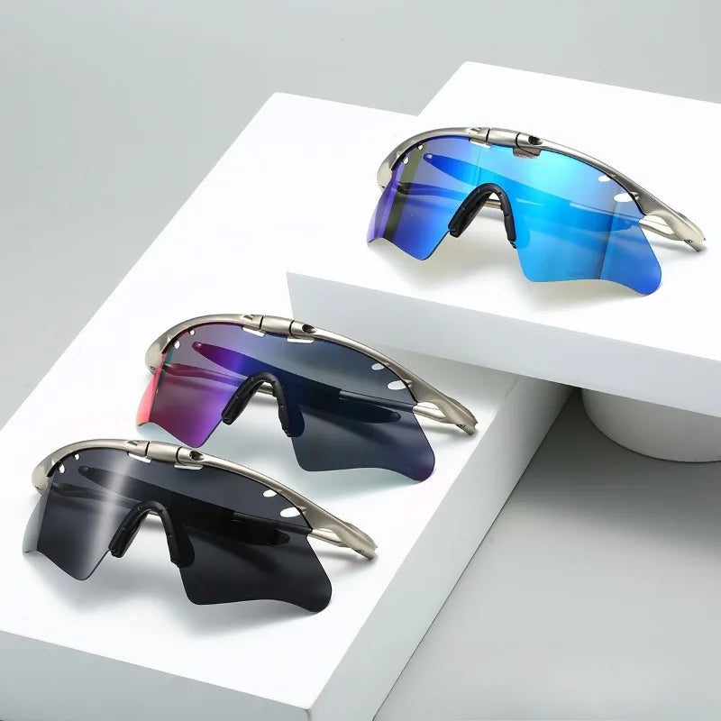 New Polarized Sunglasses Outdoor Cycling Sports Vintage Unisex Driving Glasses UV400 Protection Lightweight Travel Sunglasses