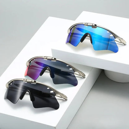 New Polarized Sunglasses Outdoor Cycling Sports Vintage Unisex Driving Glasses UV400 Protection Lightweight Travel Sunglasses