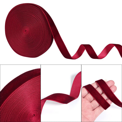 5-10yards 6/10/15/25/32mm Velvet Ribbon Wedding Party Decoration Handmade Ribbon Gift Wrapping Hair Bowknot DIY Christmas Ribbon