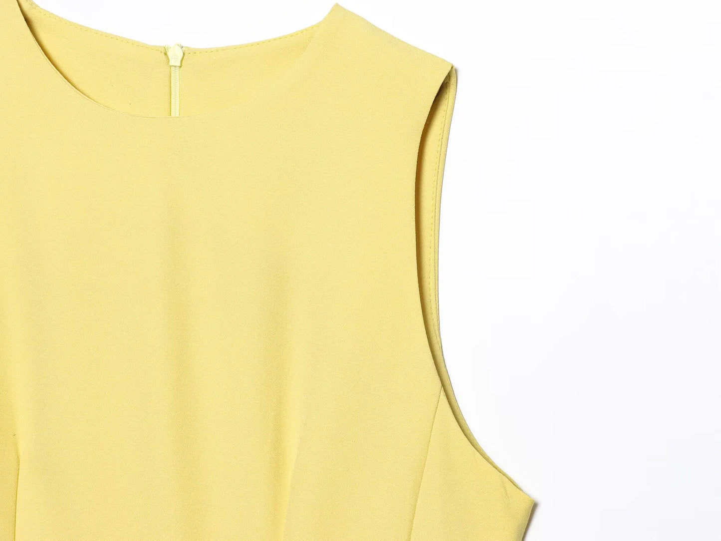Yellow Slim Fit Mini Dress – Summer 2025 Casual Chic