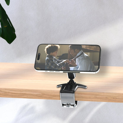 Magnetic 360 Degree Rotation Dashboard Car Phone Holder [Strong Compression Clamp] Clip on Dashboard for 4 to 7 inch Smartphones