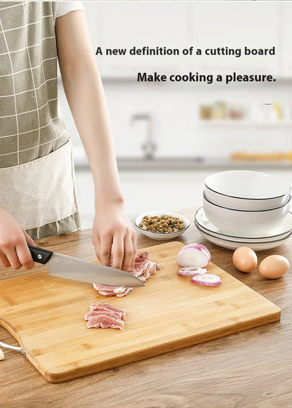 Bamboo Cutting Board – Charcuterie, Meat & Veg Prep Block