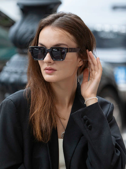 Ruiao 2025 Whole Luxury Premium Shades Designer Black Brand Sunglasses Mens Square Sun Glasses For Women