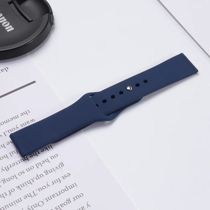 20mm 22mm strap For Samsung Galaxy watch 5 pro/6/4/Classic/Active 2/Gear S3 frontier silicone bracelet Huawei GT 2/2e/3 pro band