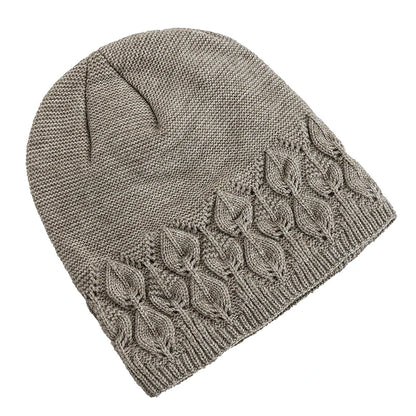 New Style Winter Hat Fashion Plush Fur Lined Hat For Men And Women Outdoor Peacock Feathers Figure Beanie Keep Warm Winter Cap