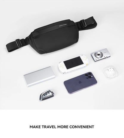 MarkRyden EasePack Sling: Your Daily Leather Crossbody Bag for Travel and Everyday Comfort Crossbody bag Messenger Bag
