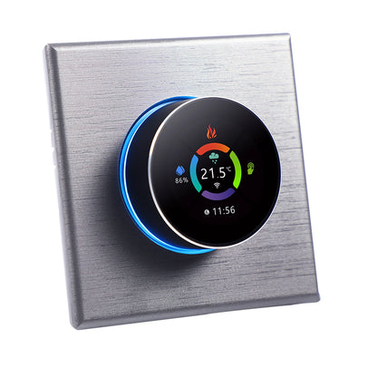 WiFi Smart Thermostat Temperature Controller Weekly Programmable Button Control/ Mobile APP/ Voice Control Compatible with Alex