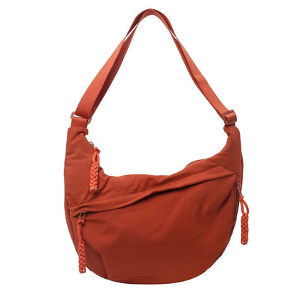 High-Capacity Nylon Crossbody Shoulder Bag for Women