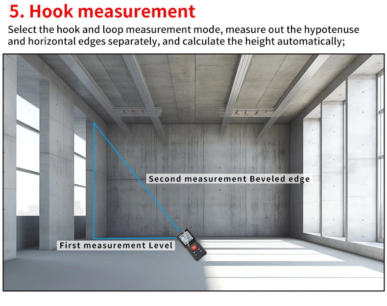 Snakol Laser Distance Meter 50m 70m 100m 120m Rangefinder Profesional Range Finder Digital Tape Measure Ruler Test Tools