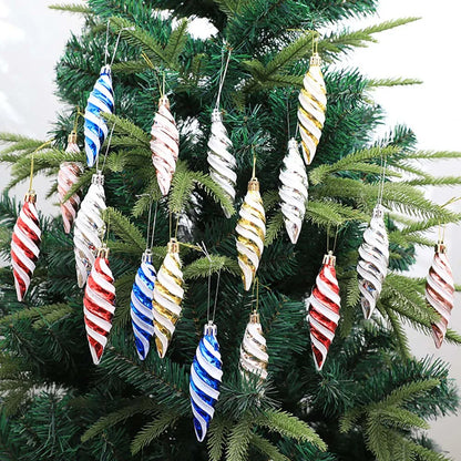 Candy Decorations for Christmas Tree,Red And Gold Candy Cane,Pine Cones,Christmas Home Decoration 2025,Xmas Tree Ornament