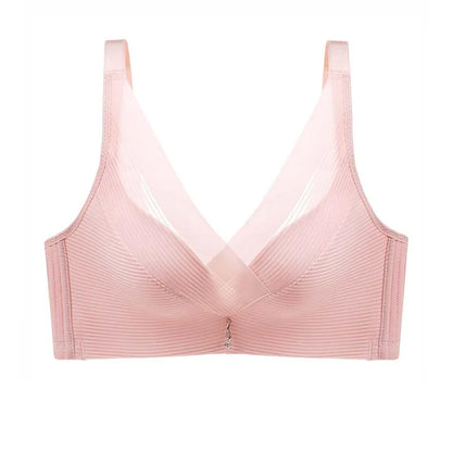 Women's Breathable Cotton Bralette – Adjustable, Seamless & Wire-Free for All-Day Comfort