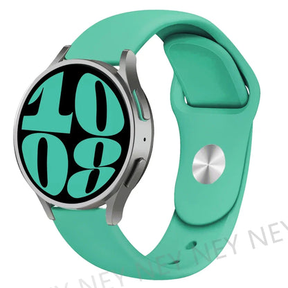 20mm 22mm strap For Samsung Galaxy watch 5 pro/6/4/Classic/Active 2/Gear S3 frontier silicone bracelet Huawei GT 2/2e/3 pro band