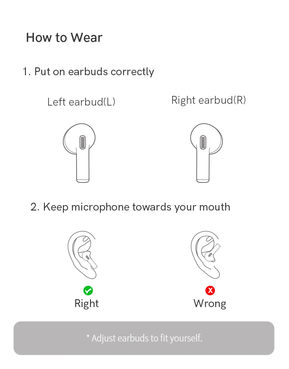 NEW QCY T20 Bluetooth 5.3 TWS Wireless Earphones 68ms Low Latency Earbuds 13mm Driver HIFI Headphones 4 Mics+ENC HD Call