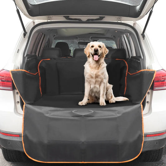 Car Trunk Pet Mat Extendable Waterproof Cargo Liner Removable Washable Anti Slip Scratch Proof Pad Universal Fit SUVs Sedans