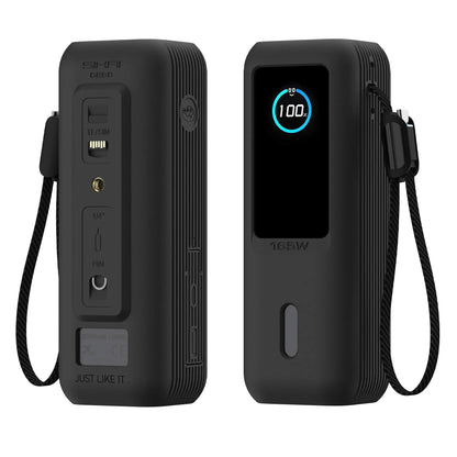 SIKAI Silicone Case for Anker Zolo 165W 2in1 Power Bank Shockproof Protective Cover Soft Durable Portable Charger case