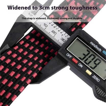 NewElastic Binding Tape Binding Tape Hook Elastic Rope Rubber Band Motorcycle Rear Shelf Bicycle Car Transportation Luggage Rope