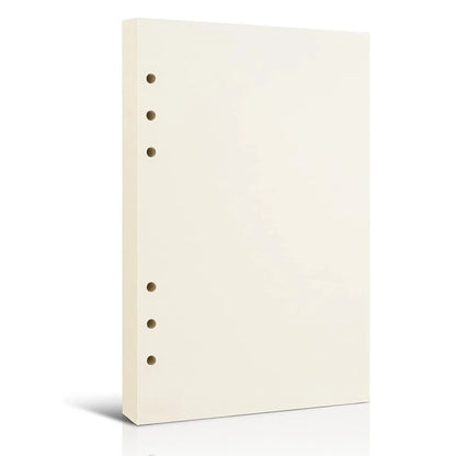 A5 Binder PU Leather 6-Ring Notebook Binder Cover for A5 Filler Paper, Refillable A5 Personal Planner Binder with Magnetic