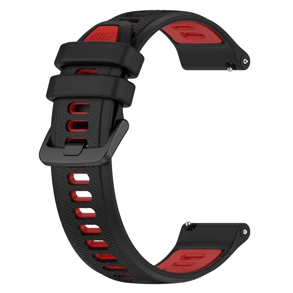 20mm/22mm Silicone Soft Strap For Garmin Active/Vivoactive 6 5/Venu 3 Sq/Forerunner 570 165 265 Band For Amazfit/HUAWEI Bracelet