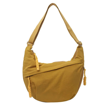 High-Capacity Nylon Crossbody Shoulder Bag for Women