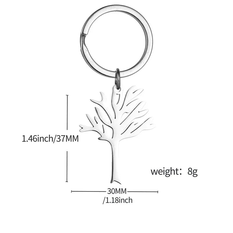New Personalized Stainless Steel Tree Of Life Pendant Necklace Jewelry Accessories For Men And Women Jewelry Gifts Wholesale